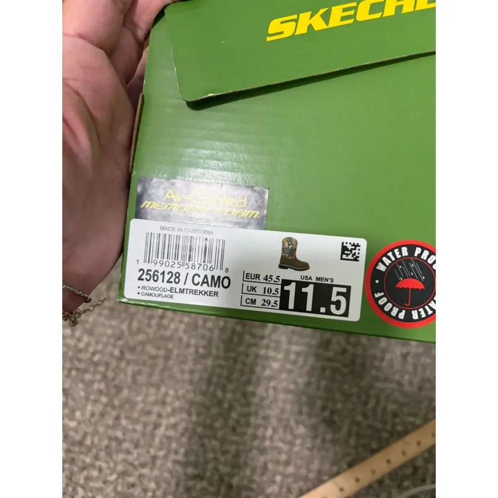 Skechers Men's John Deere Composite Toe Waterproof Wellington Boots